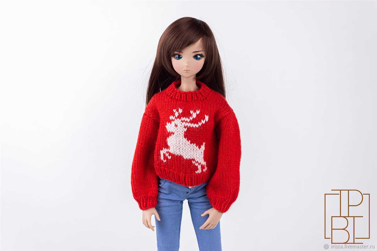 Knitted doll sweater pattern free
