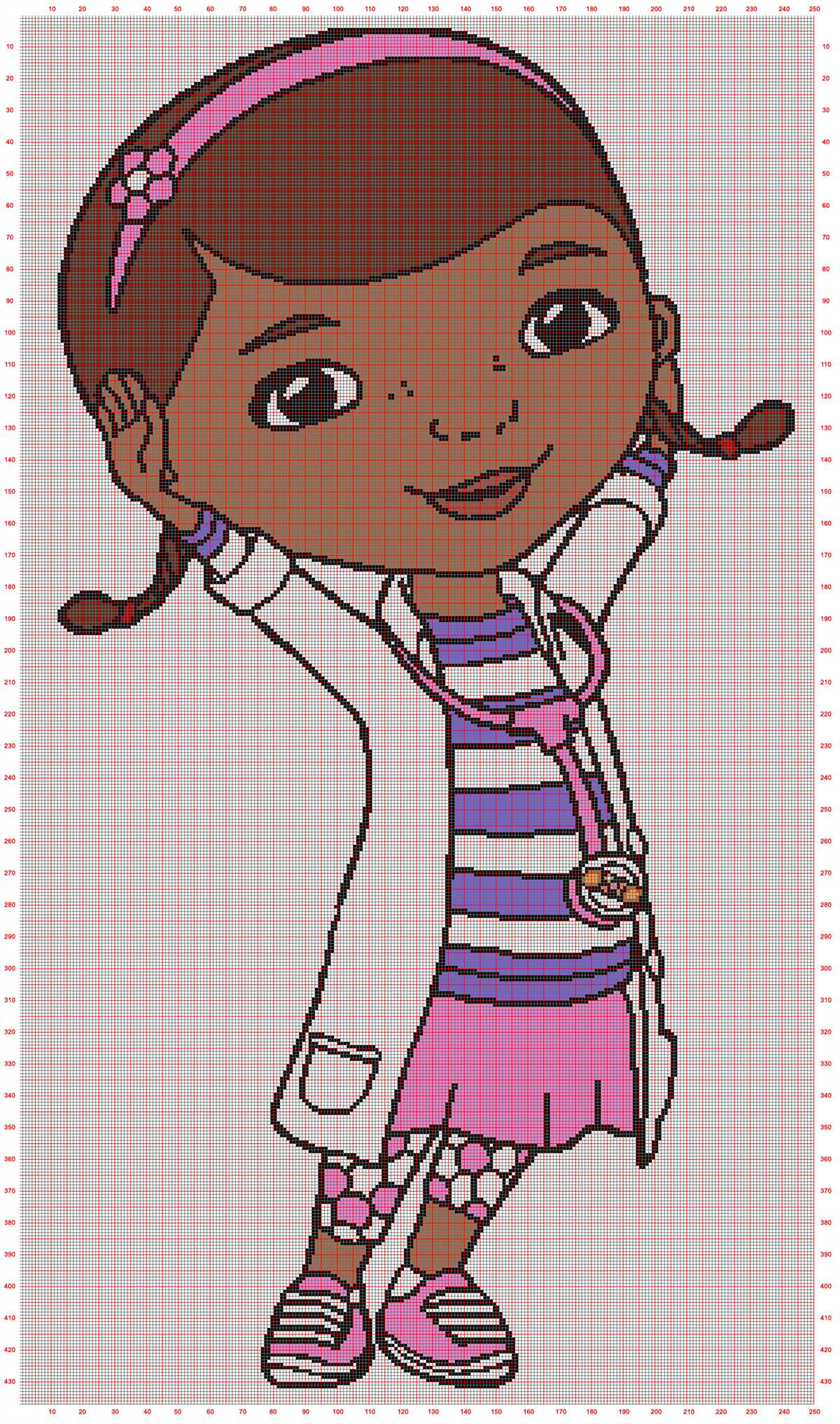 Doc mcstuffins knitting pattern