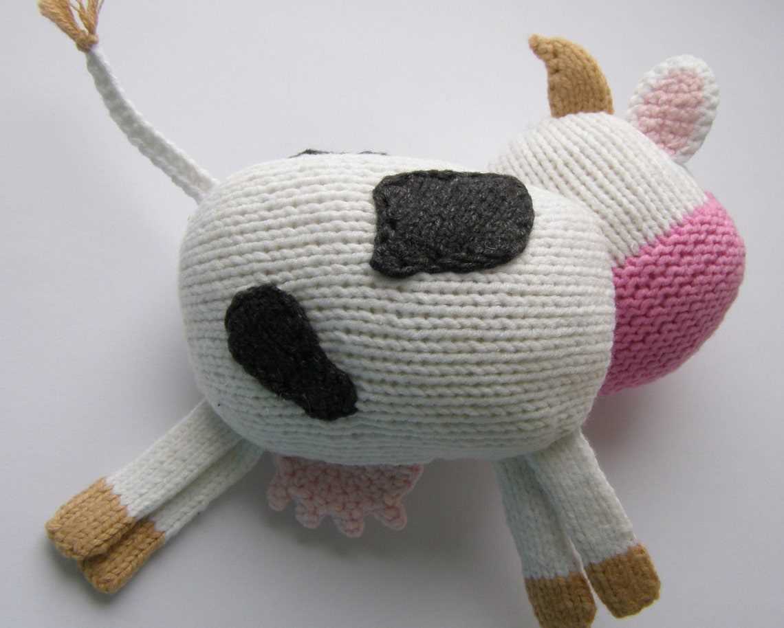 Cow knitting pattern