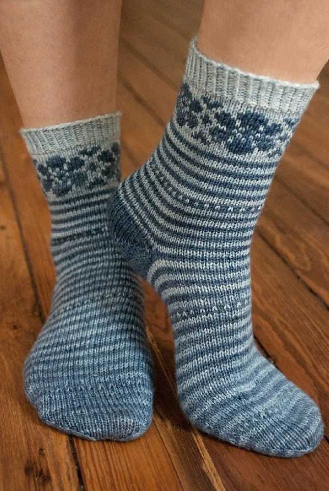 Knit sock patterns