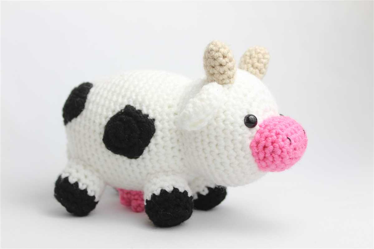 Cow knitting pattern