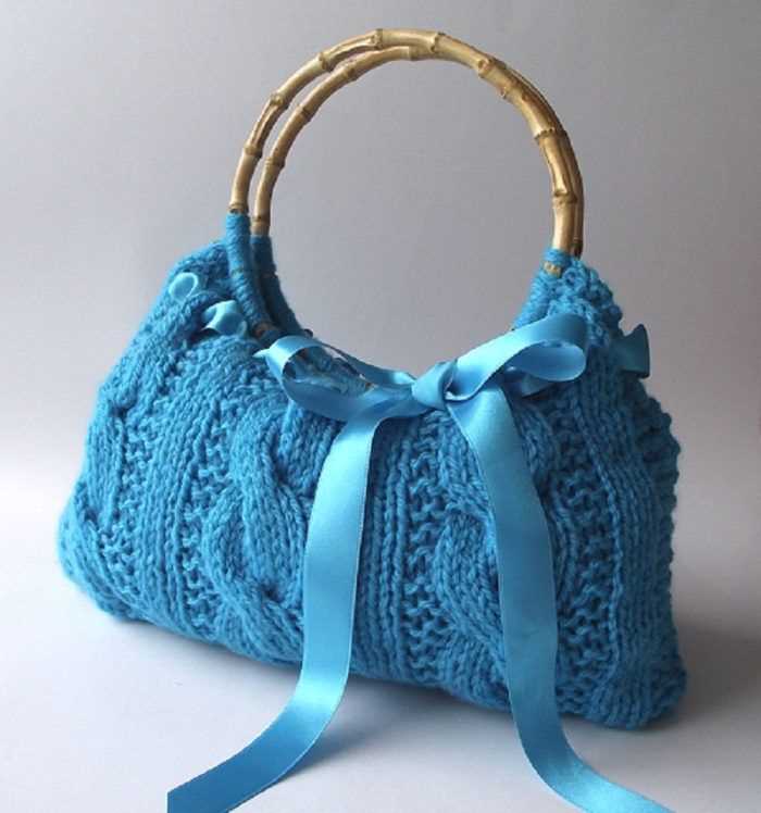 Create Your Own Knitted Handbag with This Free Pattern Knit handbag pattern