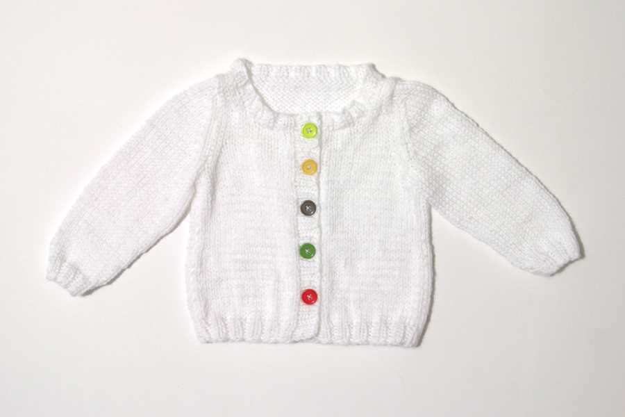 Free basic cardigan knitting pattern