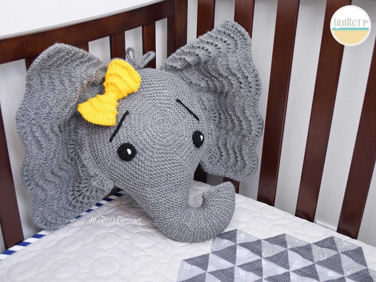 Elmer the elephant knitting pattern