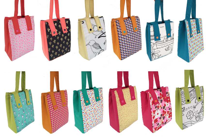 Knit lunch bag pattern