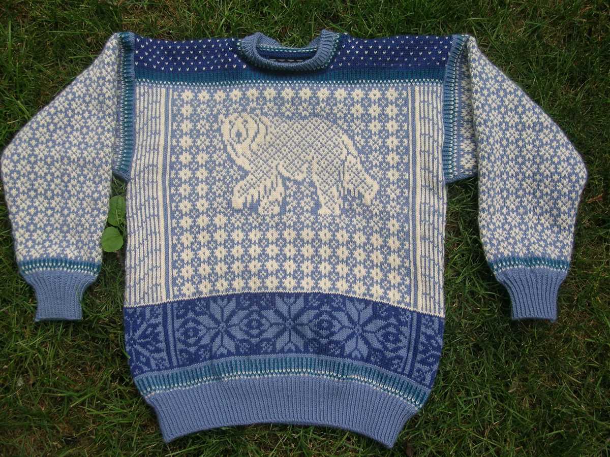 Faroese jumper knitting patterns