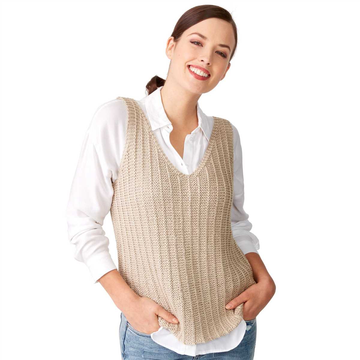 Free knitted vest patterns for women