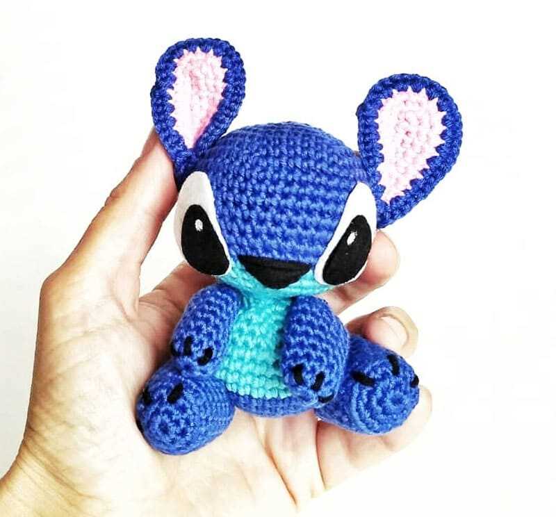 No stitch in knitting pattern