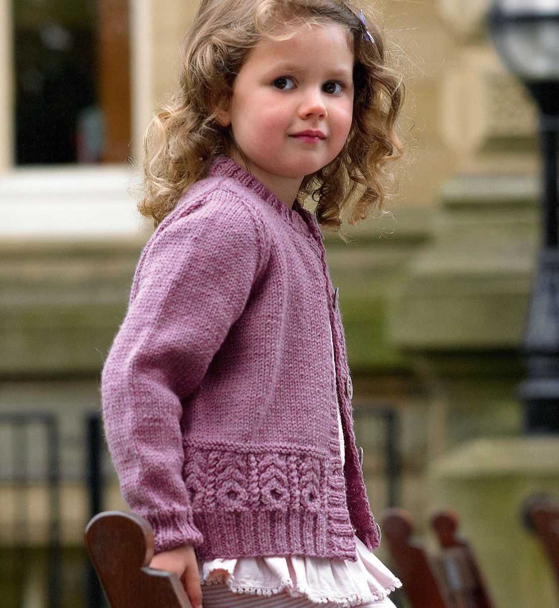 Knitting patterns childrens cardigans