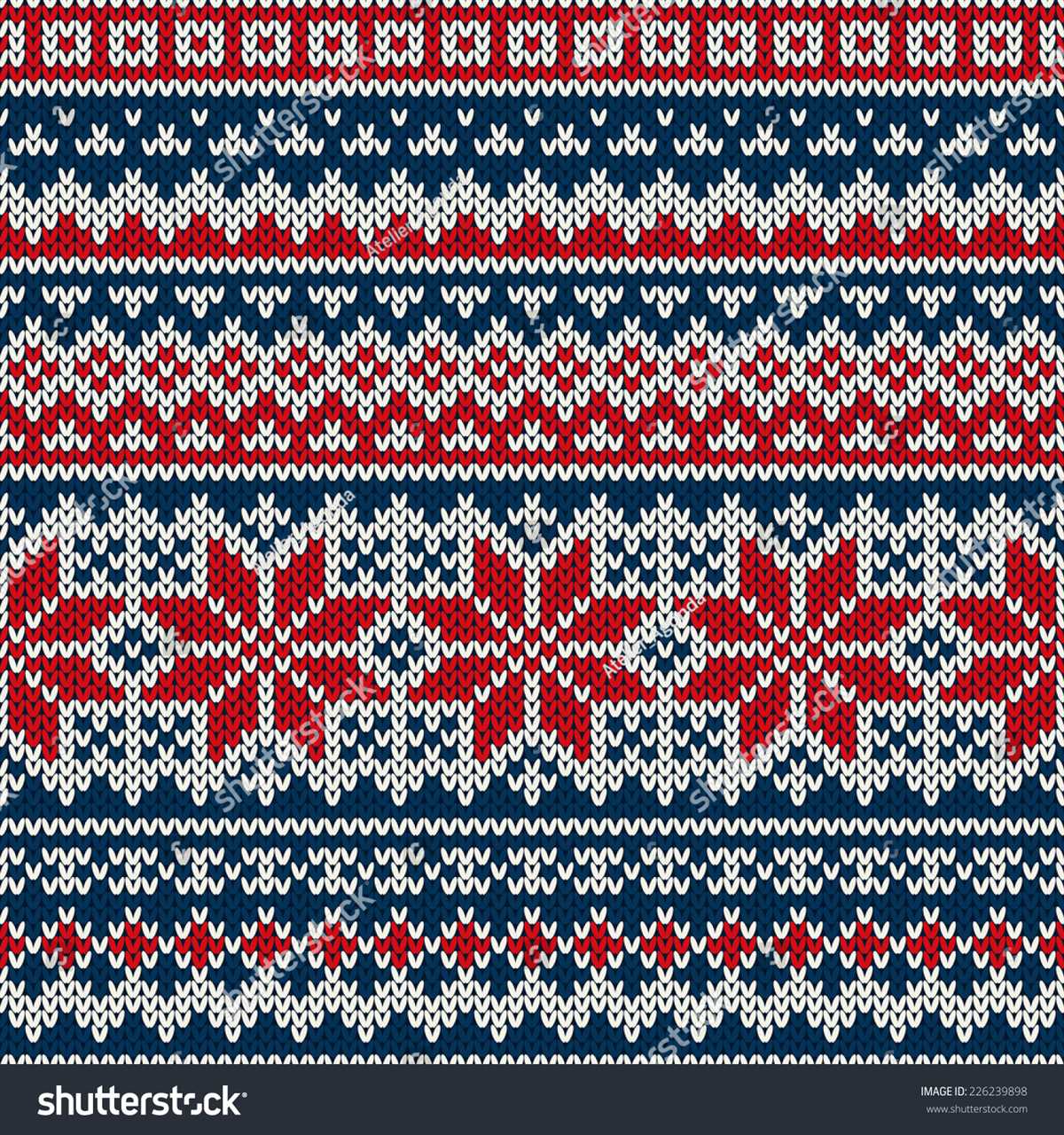Knitted sweater ornament pattern free