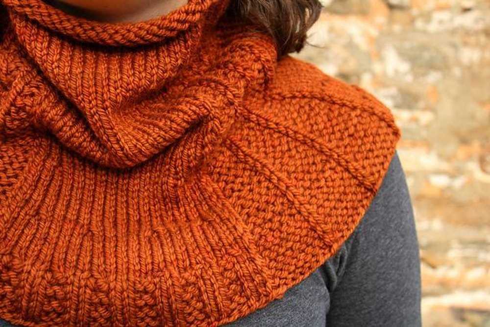 Long snood knitting pattern