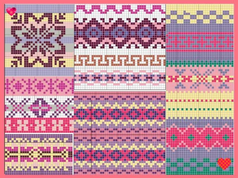 Face cloth patterns knitting