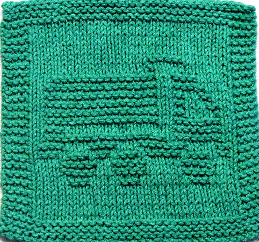 Face cloth patterns knitting