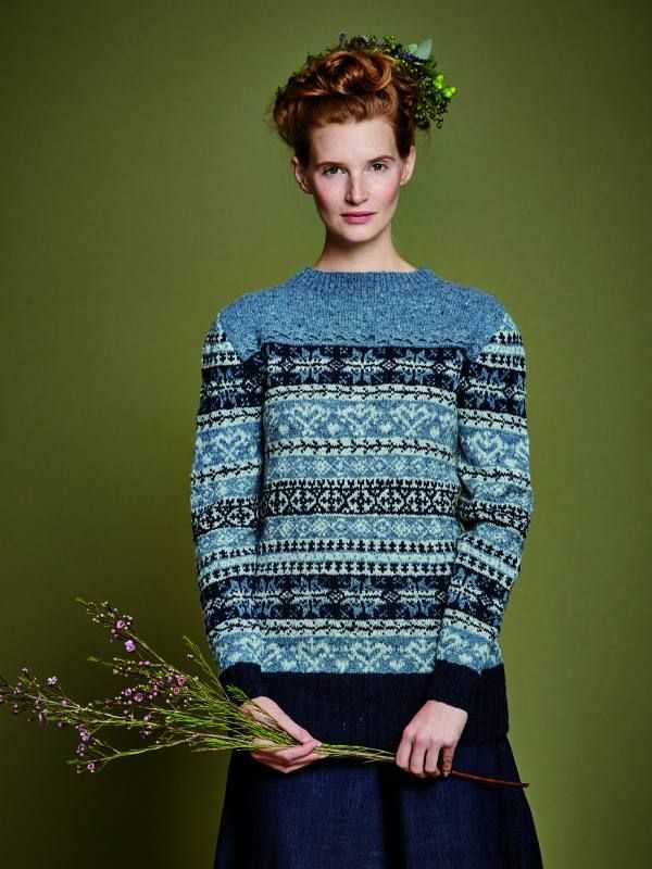 Fair isle dress knitting patterns