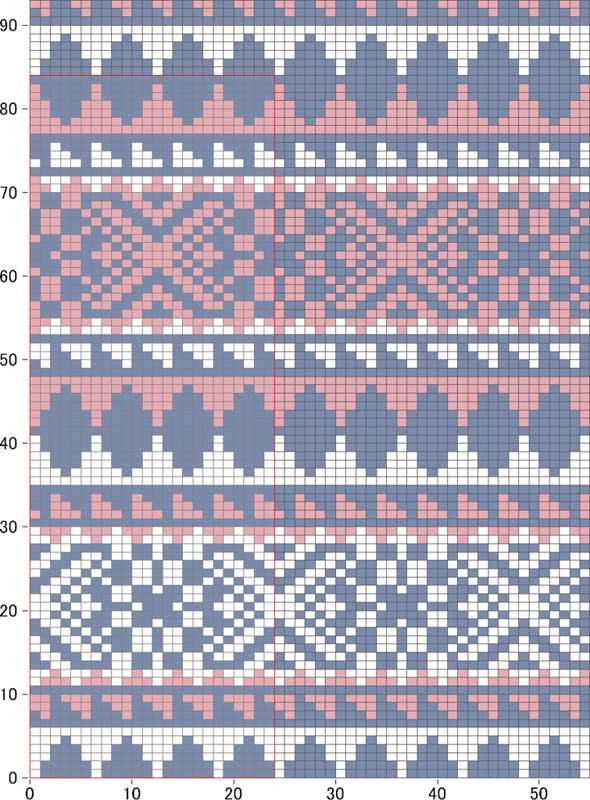 Fair isle dress knitting patterns