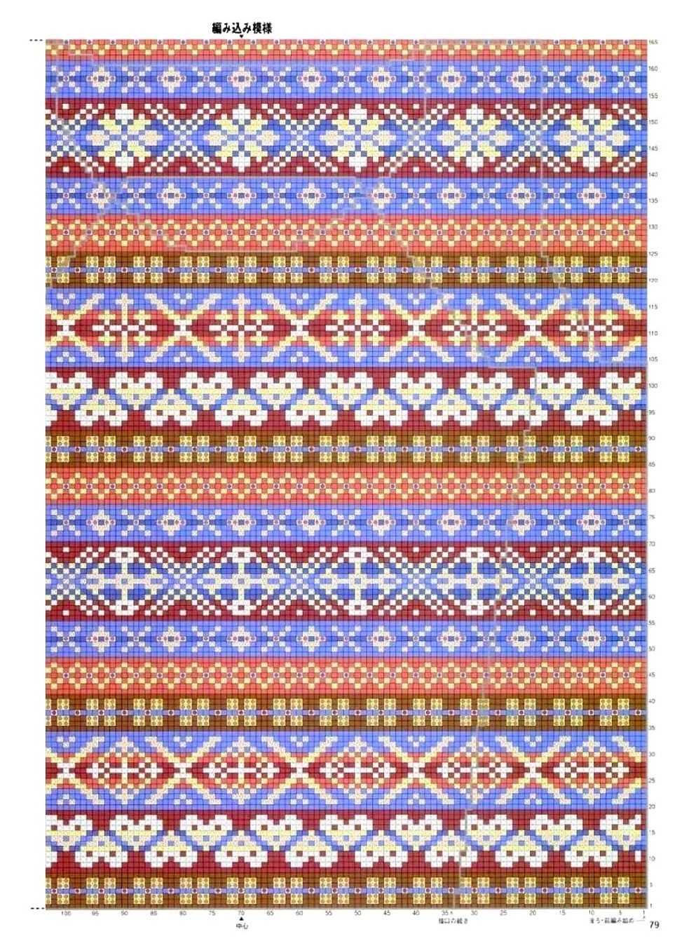 Fair isle tank top knitting pattern