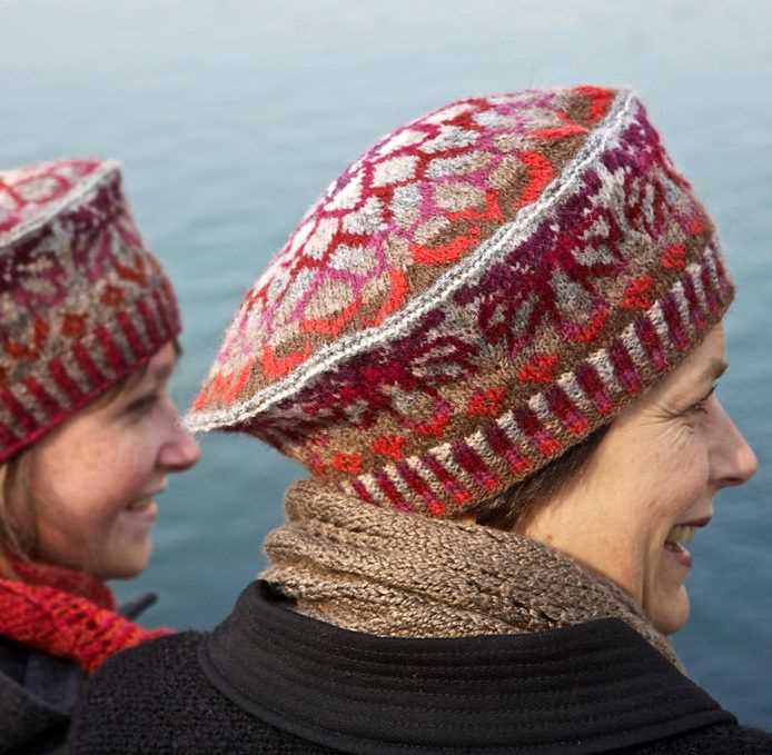 Fair isle beret knitting pattern