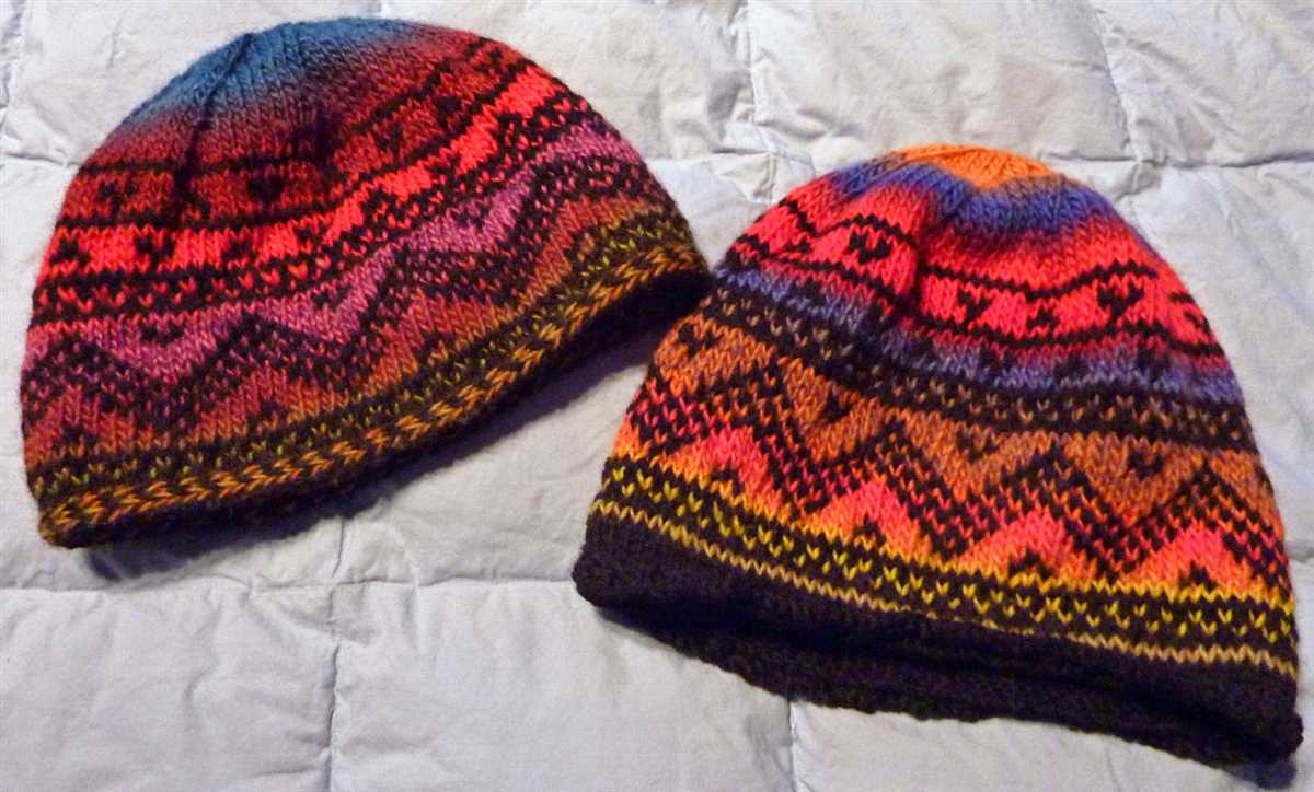 Fair isle hat knitting patterns uk