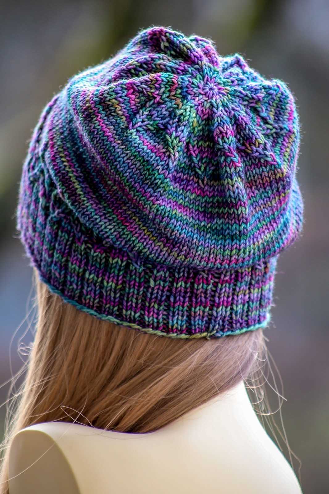 Easy hat pattern knitting circular needle
