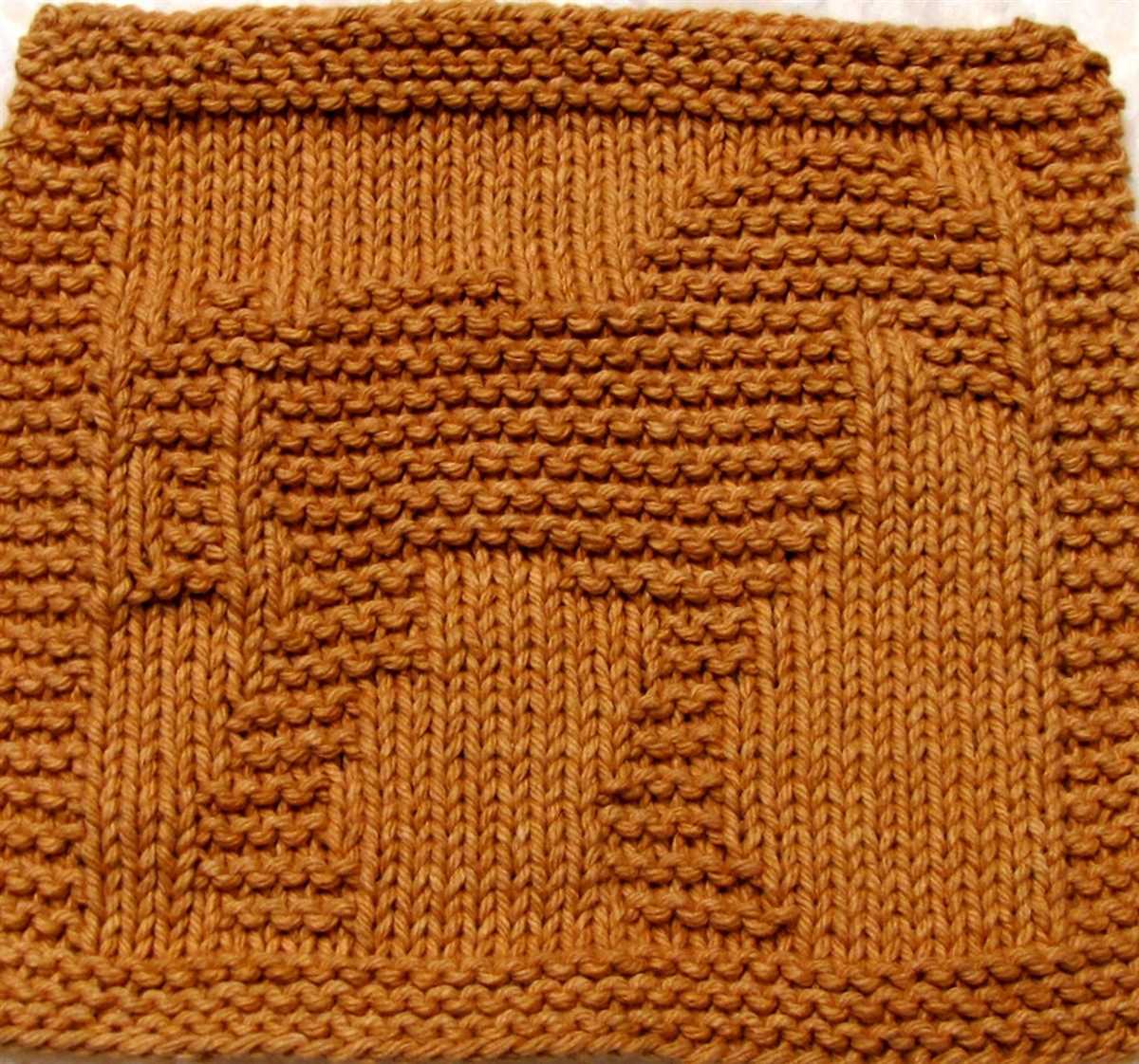Free knitting pattern for prayer cloth
