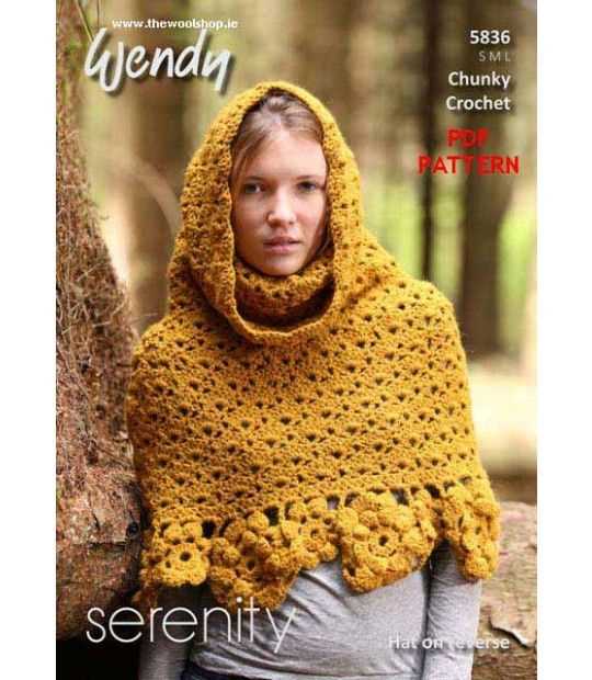 Free chunky poncho knitting patterns