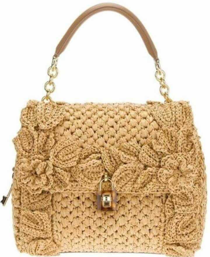 Knitted clutch bag pattern