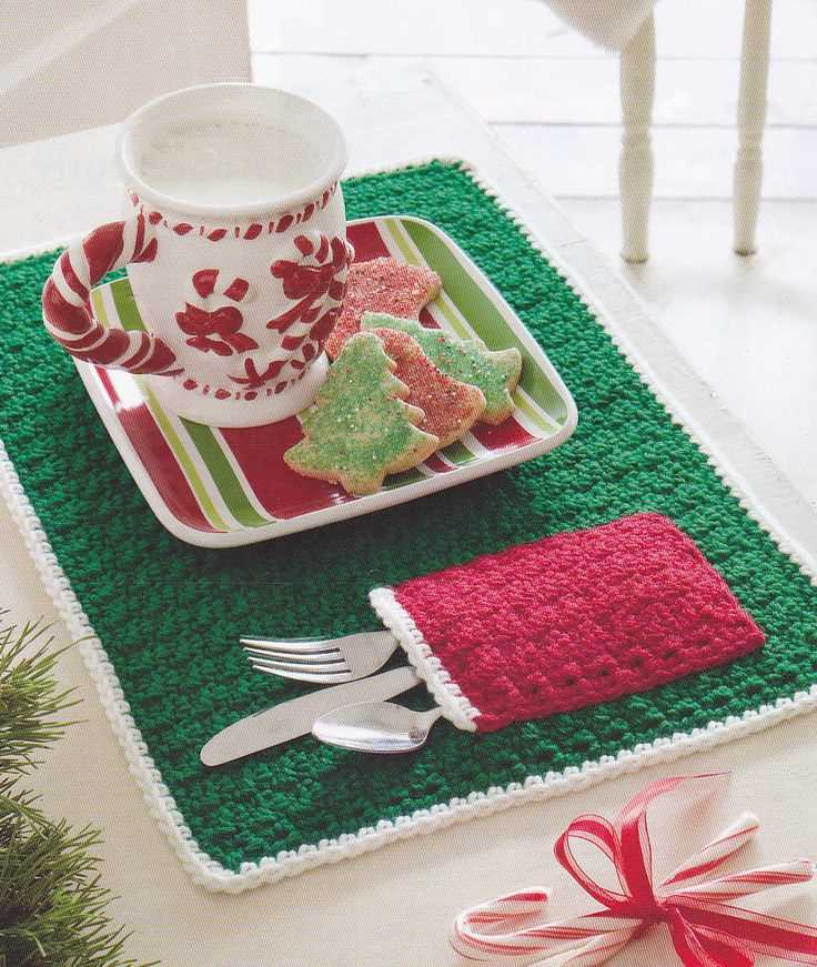 Easy knit placemat patterns