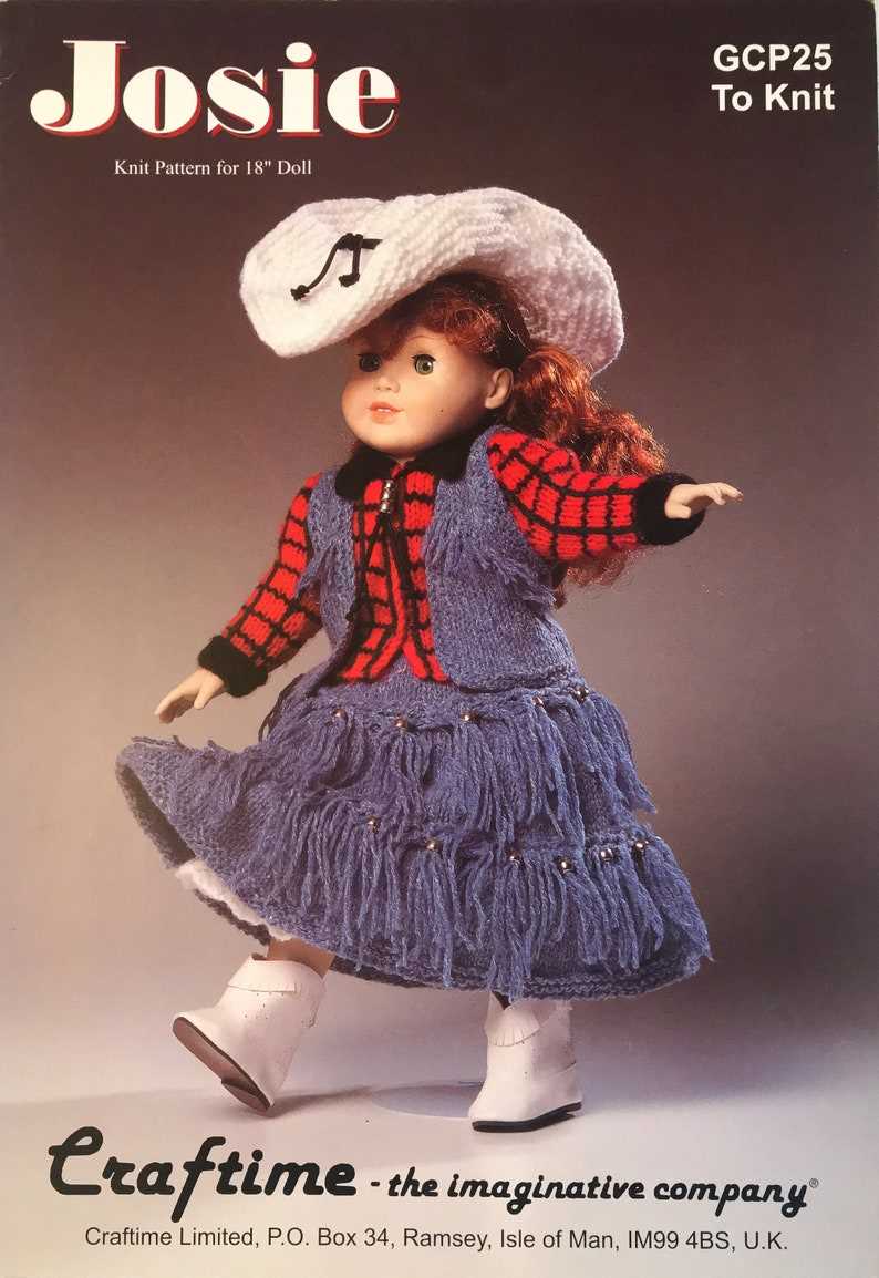 Knitting patterns for 18 inch dolls uk