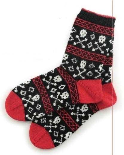 Free flat knit christmas stocking pattern