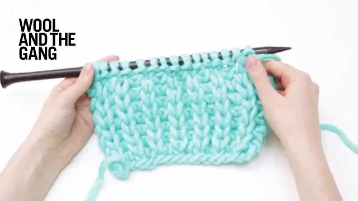 Fisherman hat pattern knit