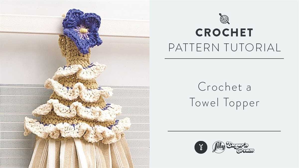Tea towel topper knit pattern