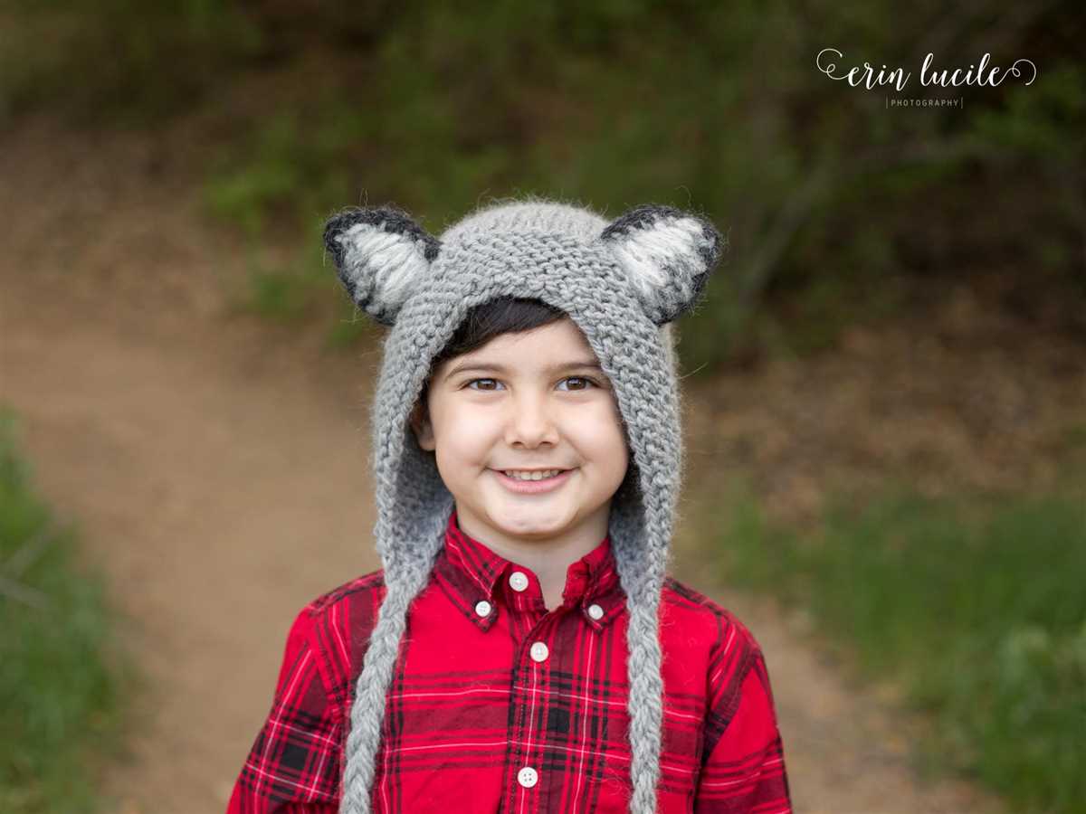 Fox beanie knitting pattern