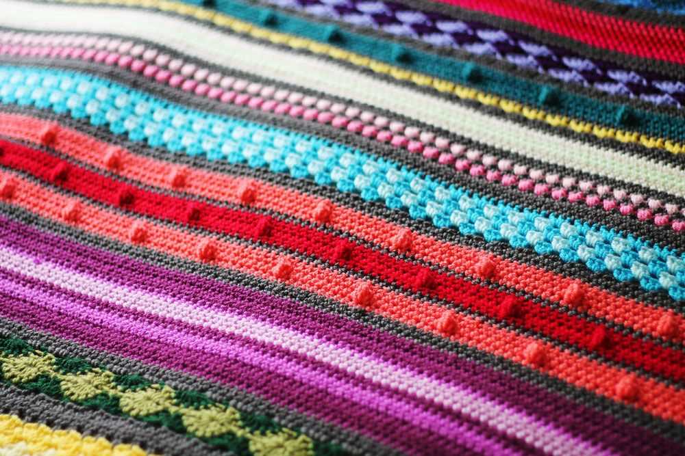 Rainbow knitting pattern free