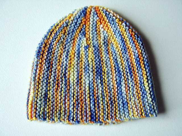 Flat top hat knitting pattern