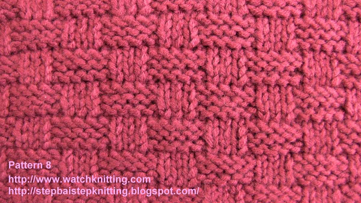 Free knit patterns for beginners