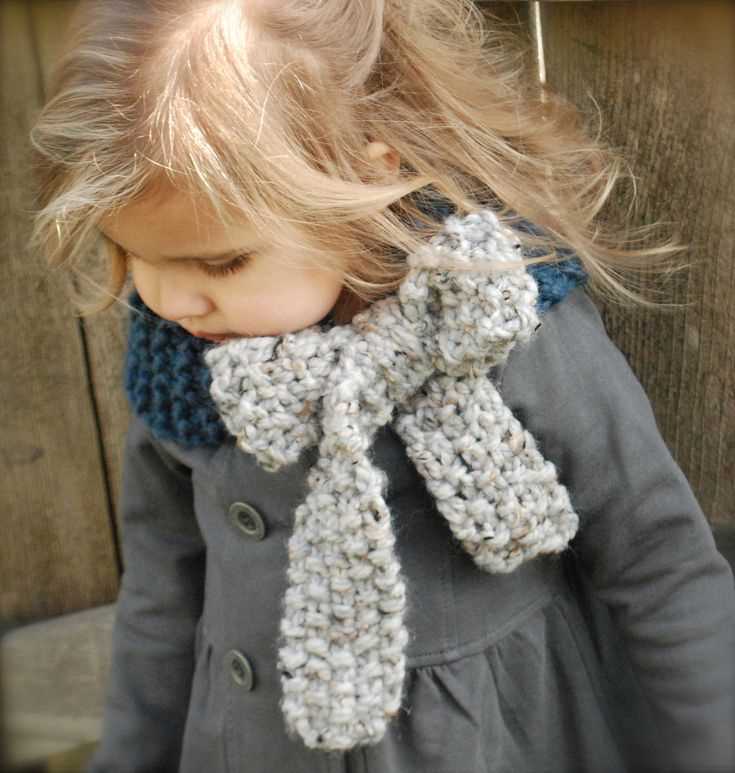 Childs scarf knitting pattern