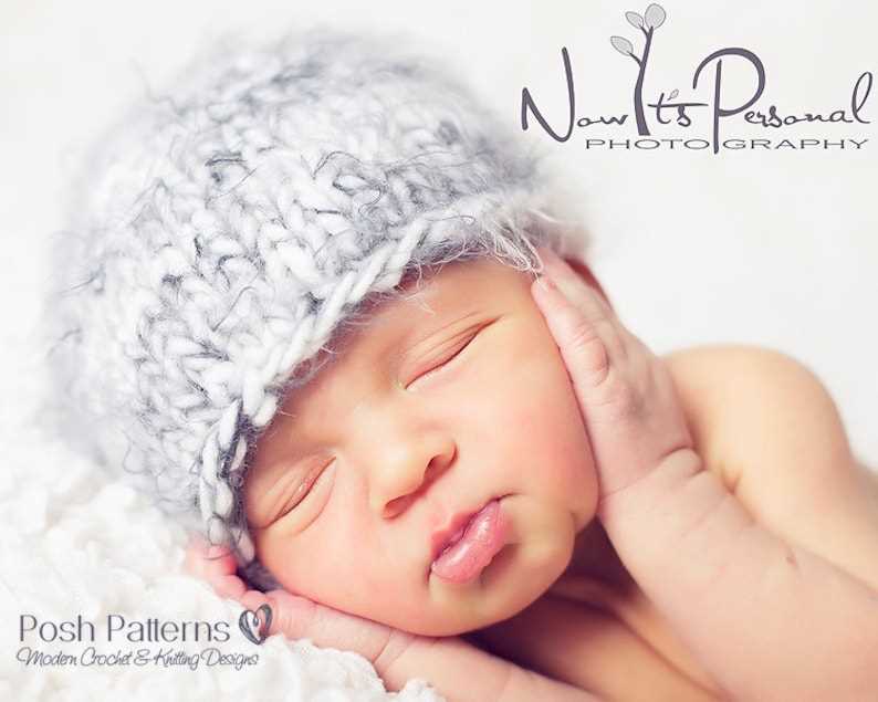 Newborn baby hat knitting pattern free