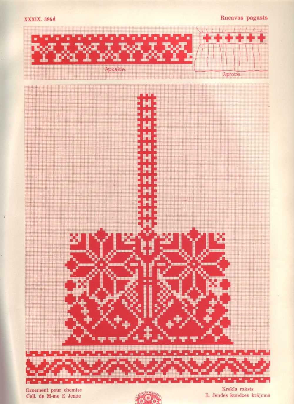 Folk knitting patterns