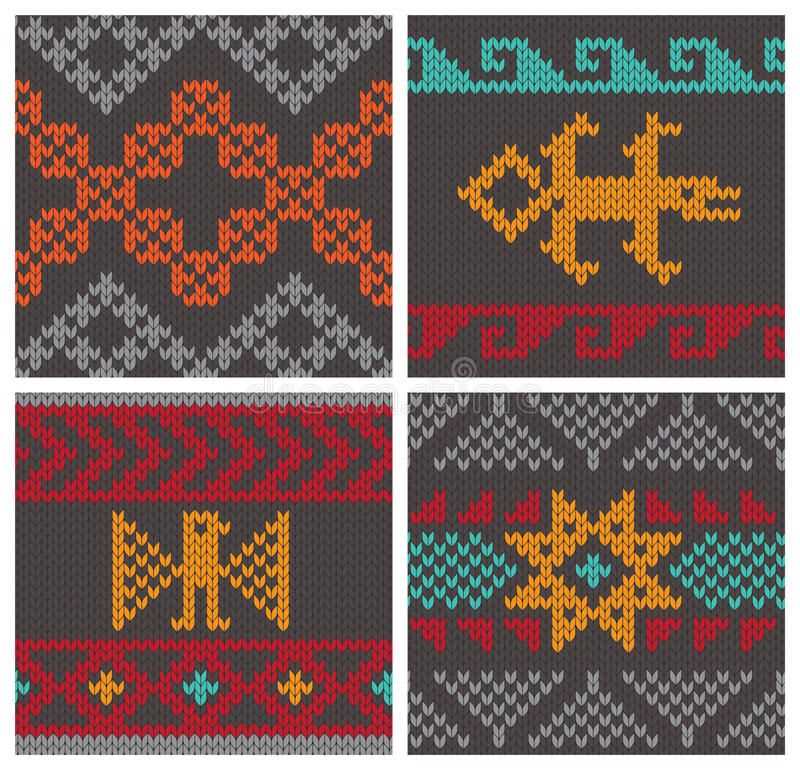 Folk knitting patterns
