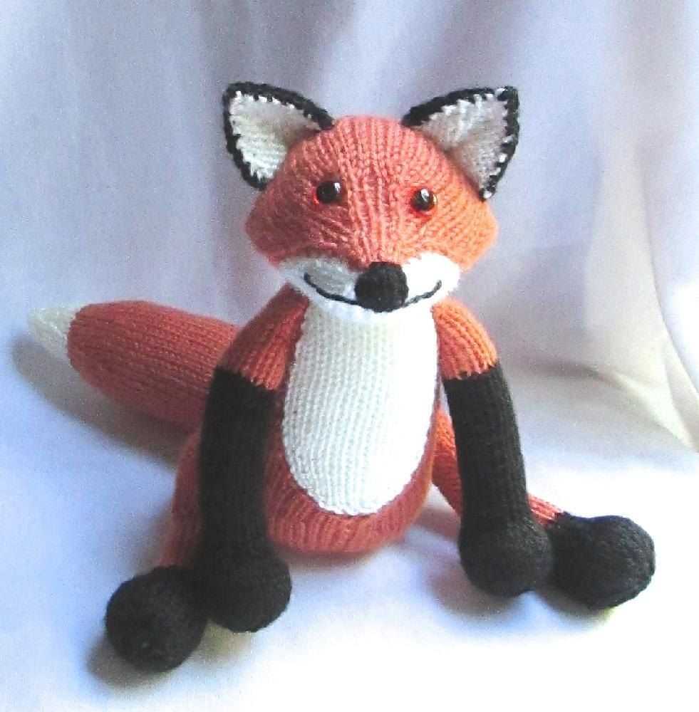 Fox knitting pattern