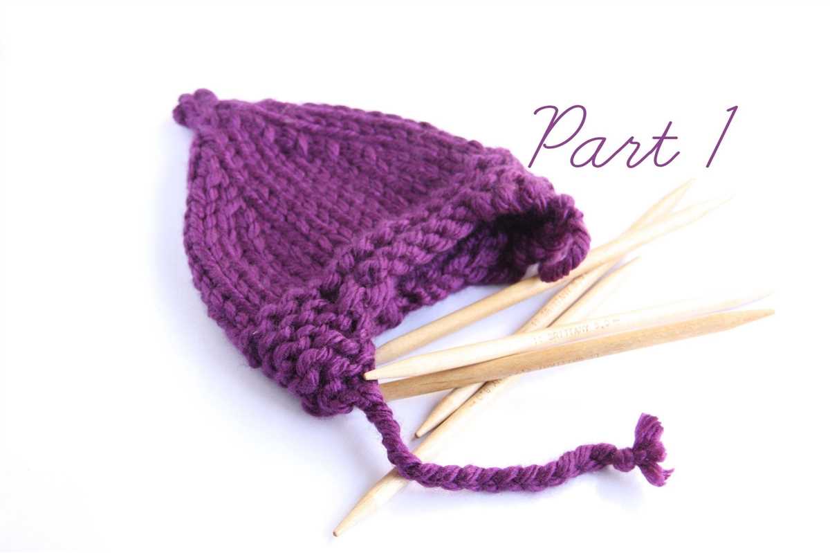 Hat with ear flaps knitting pattern straight needles
