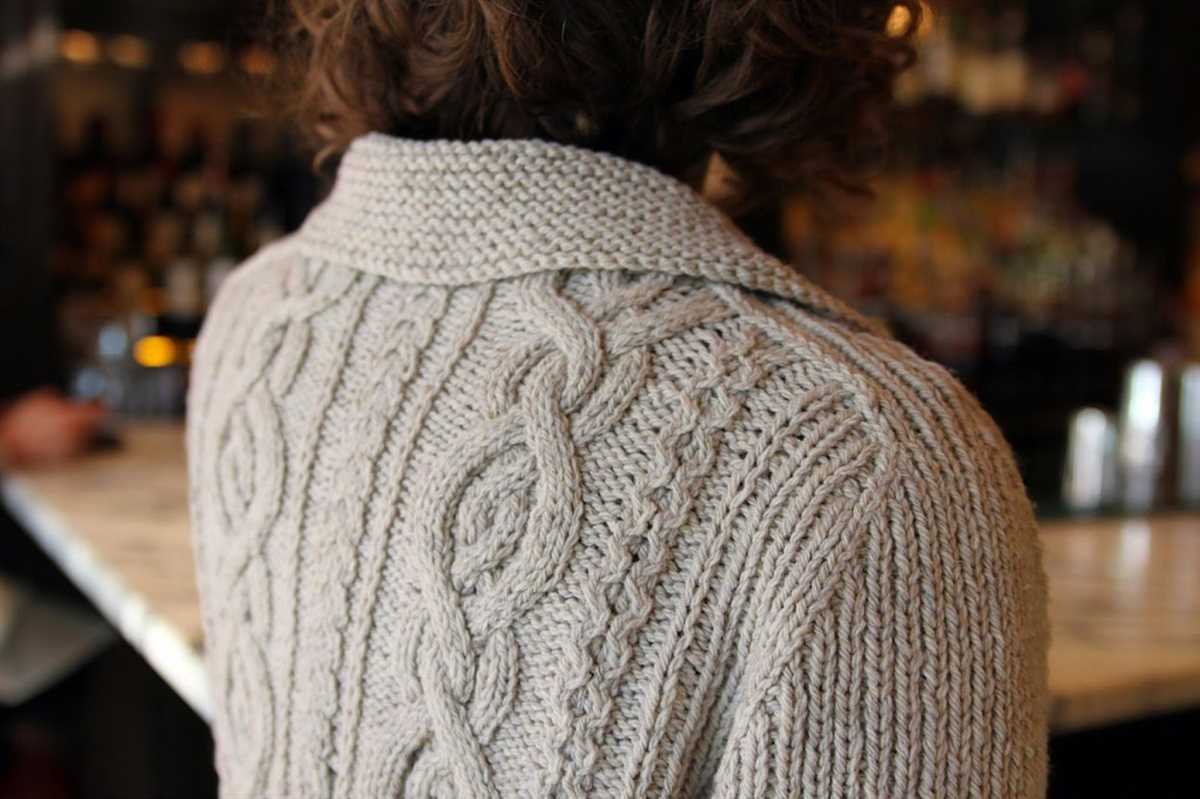 Free aran sweater knitting patterns