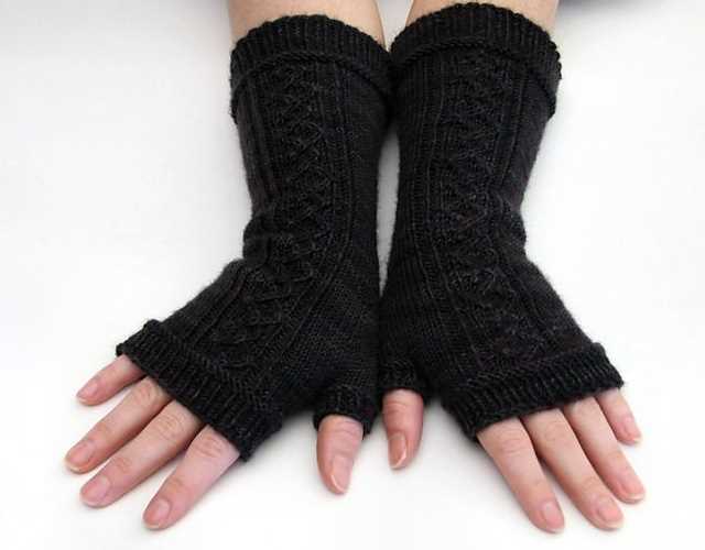 Hand warmer knit pattern free