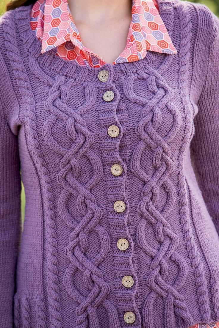 Free basic cardigan knitting pattern