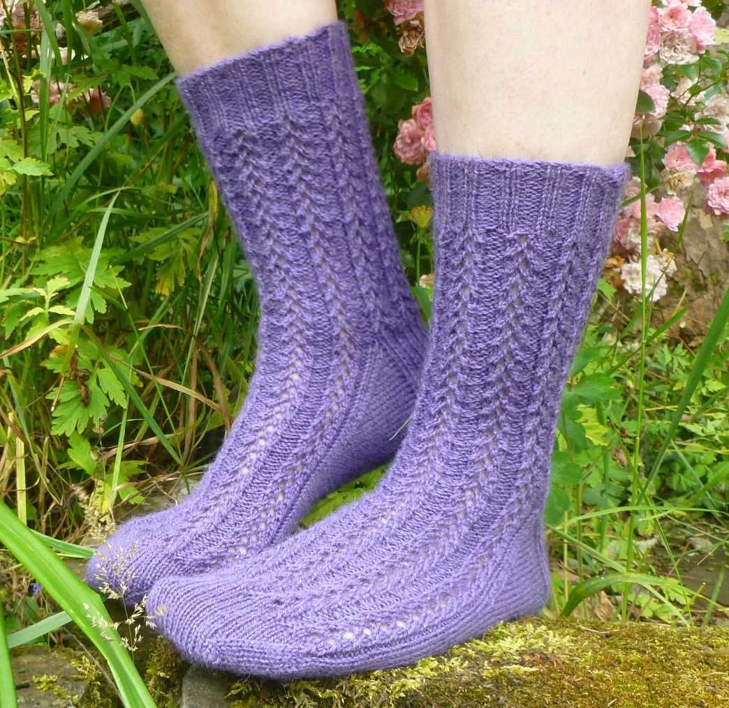 Free beginner sock knitting pattern