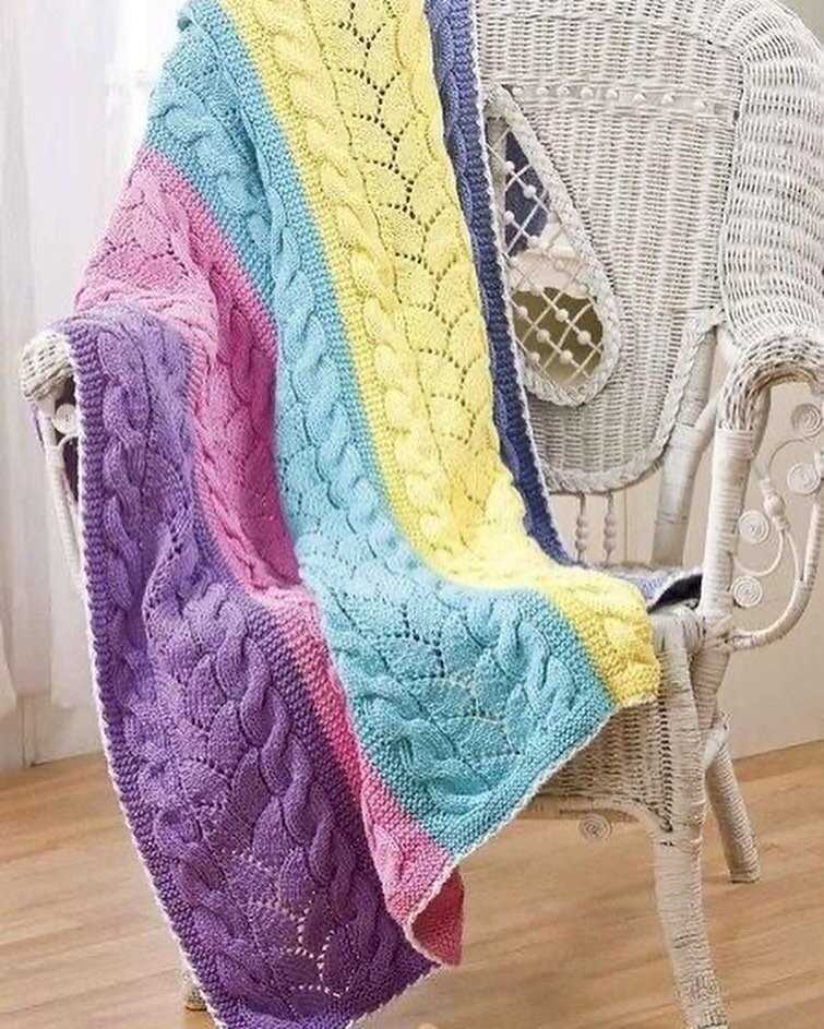 Free blanket knitting patterns to download