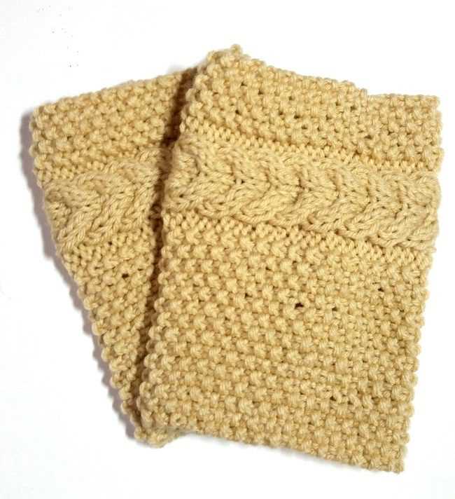 Free boot cuff knitting patterns