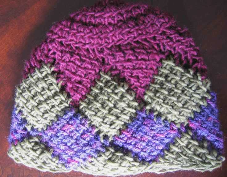 Ladies knitted hat patterns