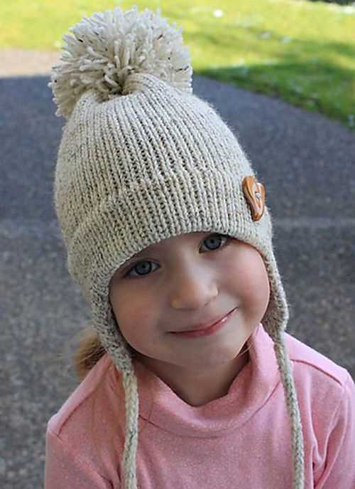 Free childs hat knitting pattern