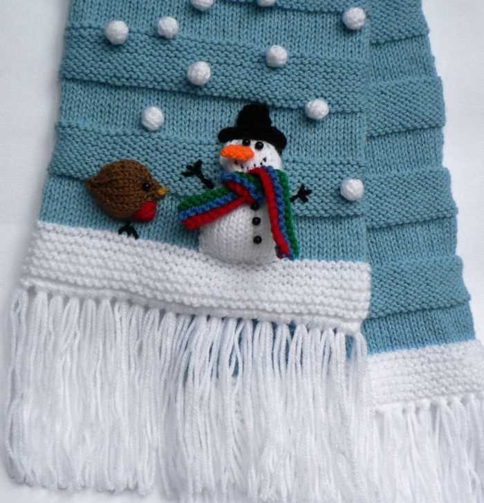 Free christmas scarf knitting patterns
